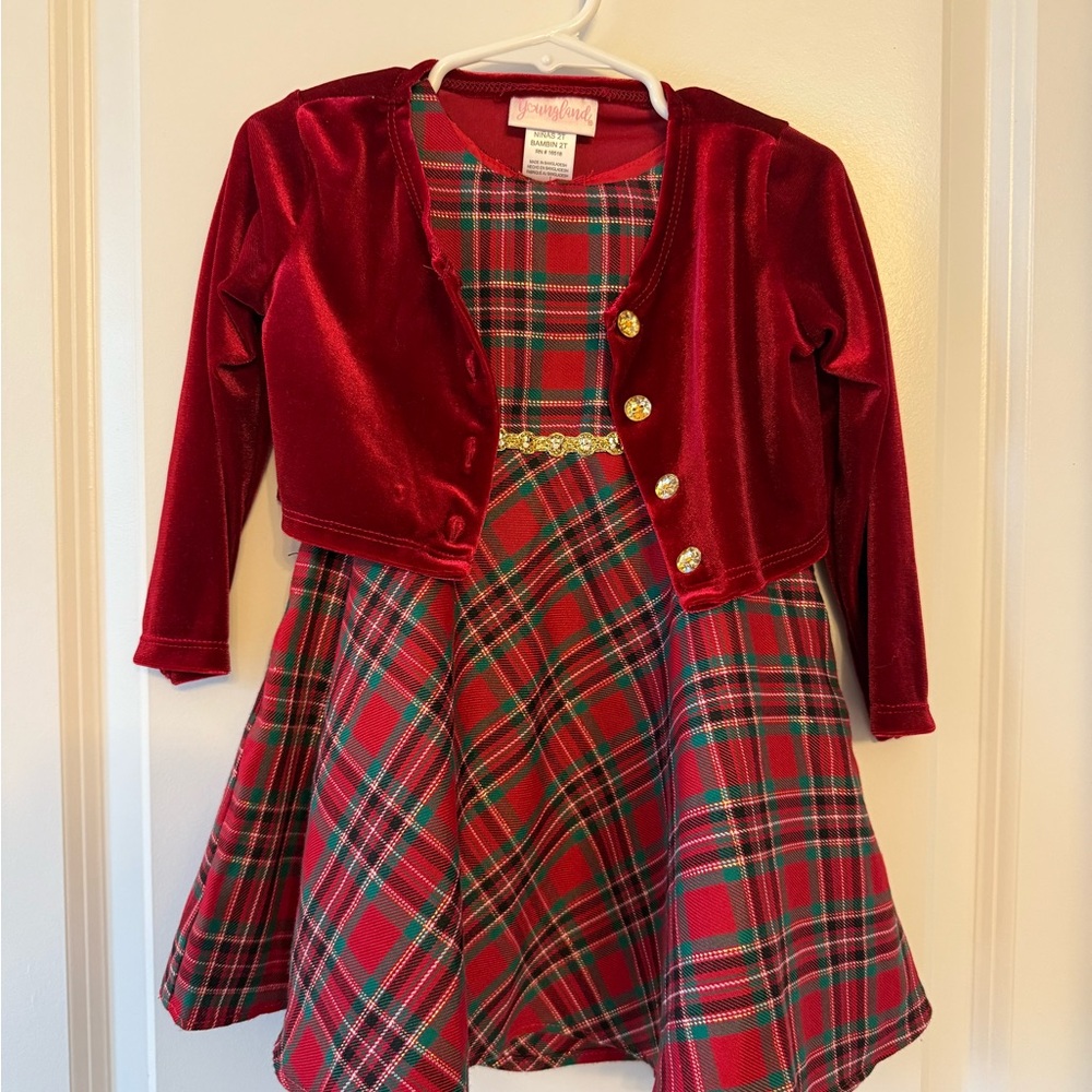 Holiday Plaid Dress
